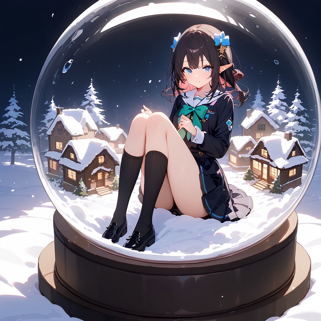 エルフ入りのスノーボール | の人気AIイラスト・グラビア