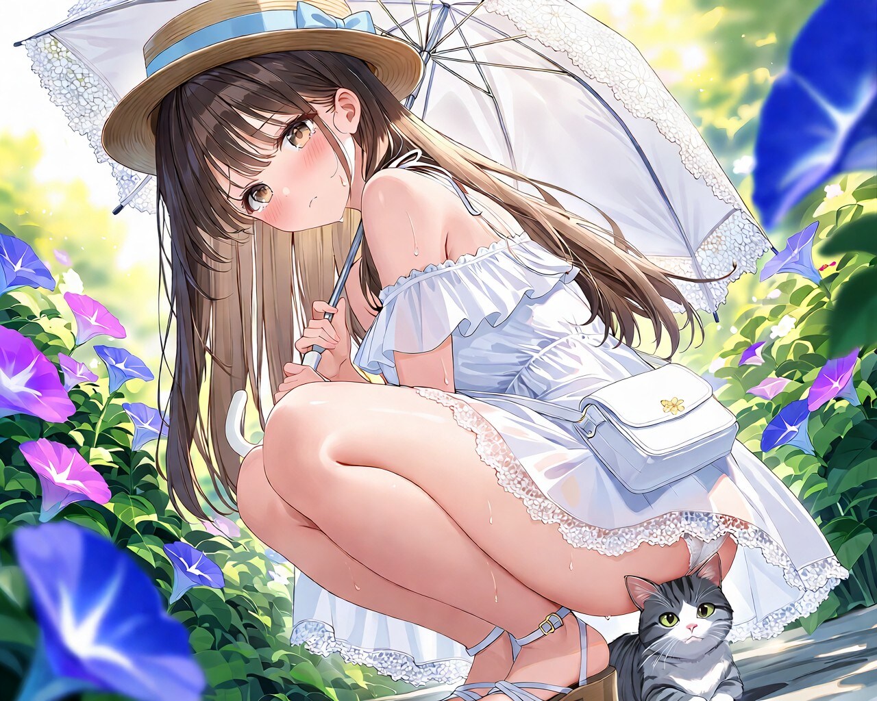 この子、暑いのわかるんだけどさ