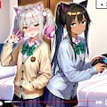 よーし、お兄が帰ってくるまでにゲーム配信しちゃおうぜ！ 2枚目
