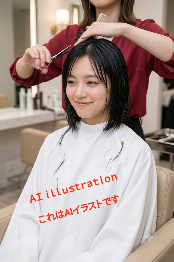 黒髪ボブのイメージが強い店員さん。 そのまっすぐなラインが、ふと目に焼きついて離れない。 髪を切られるとき、どんな表情をするんだろう。 楽しそうにしているのかな──