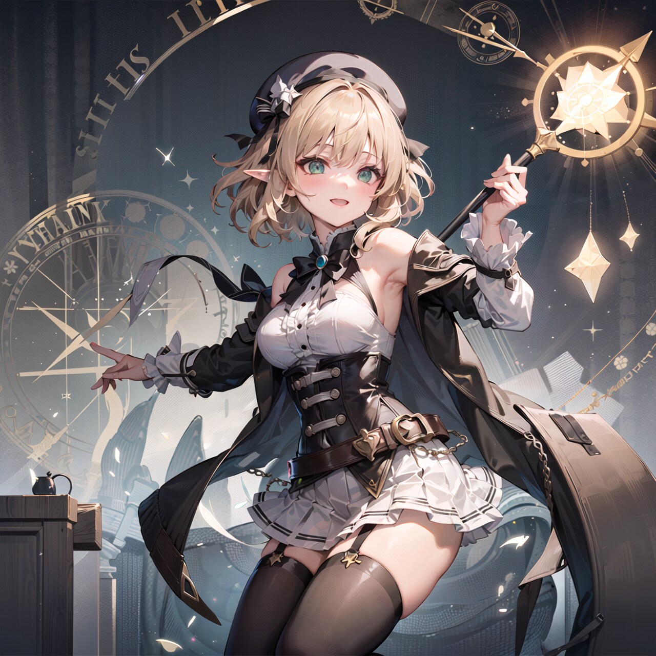 エルフちゃん・魔法いろいろ