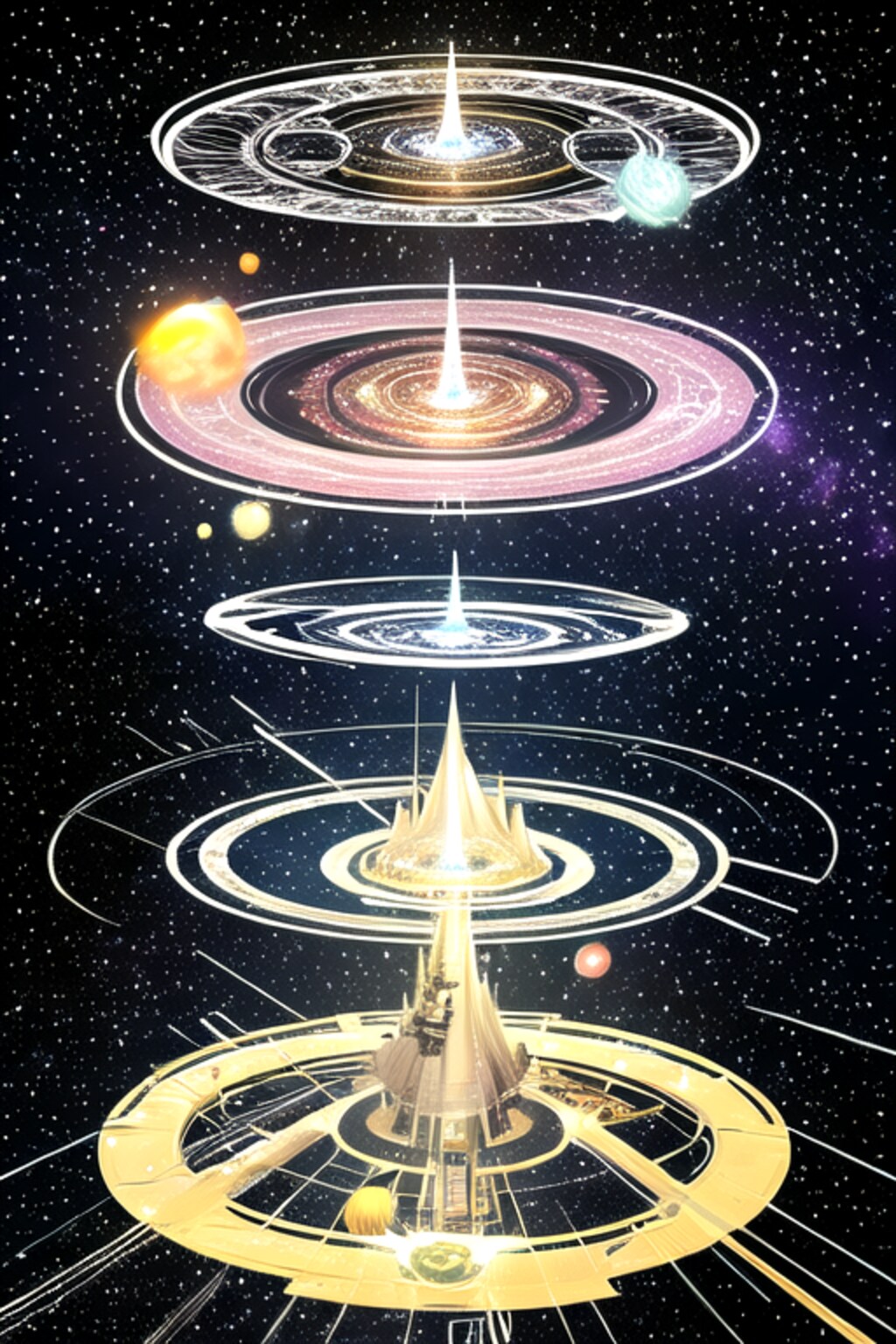 クイズ！プロンプト【ビッグバン 無限 宇宙エレベーター アカシックレコード ジェットコースター コウモリ】で生まれたやつは何番目？