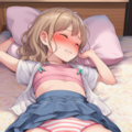 自分で挟んで気持ち良くなっている女の子 6枚目