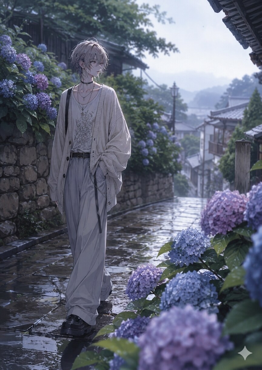 梅雨散歩