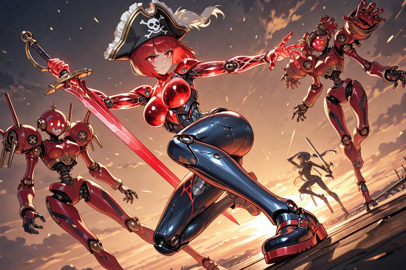 ちちぷい生成メカ娘　戦う海賊2