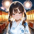 浴衣デート中につかっていいよ（古） 3枚目