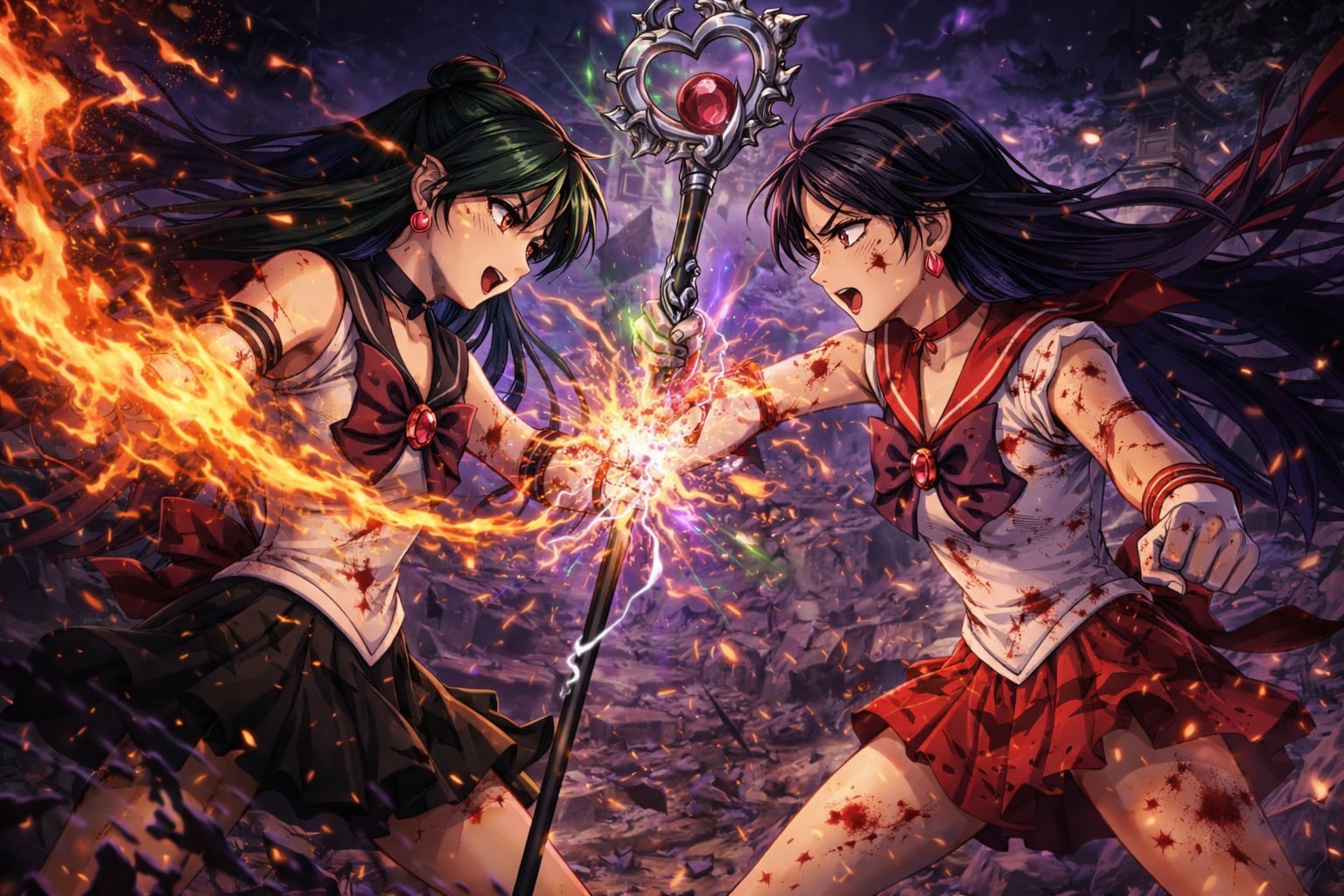 麗馬と良冥！最終話3 | の人気AIイラスト・グラビア