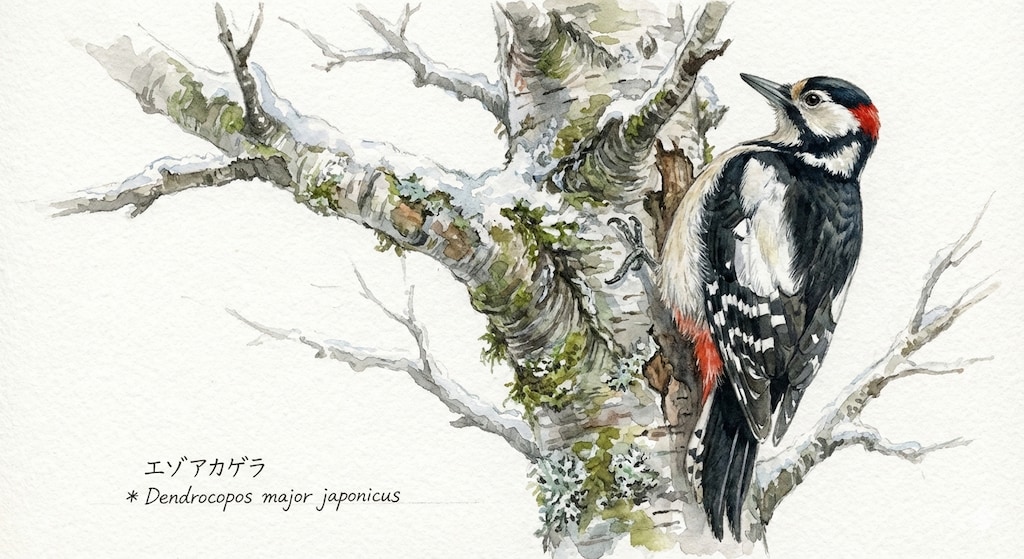 鳥(水彩画)(Gemini)(54)