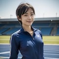 英愛女学館陸上部⑨ 2枚目