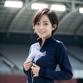 英愛女学館陸上部⑨ 5枚目