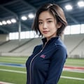 英愛女学館陸上部⑨ 4枚目