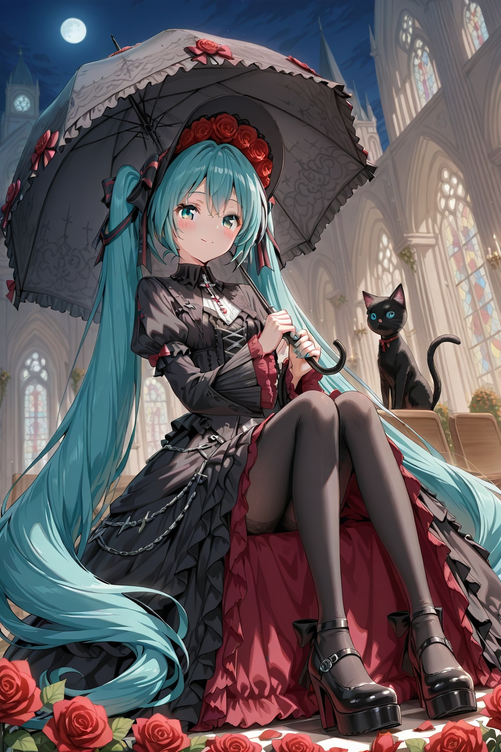 QILIN 初音ミク ゴスロリ