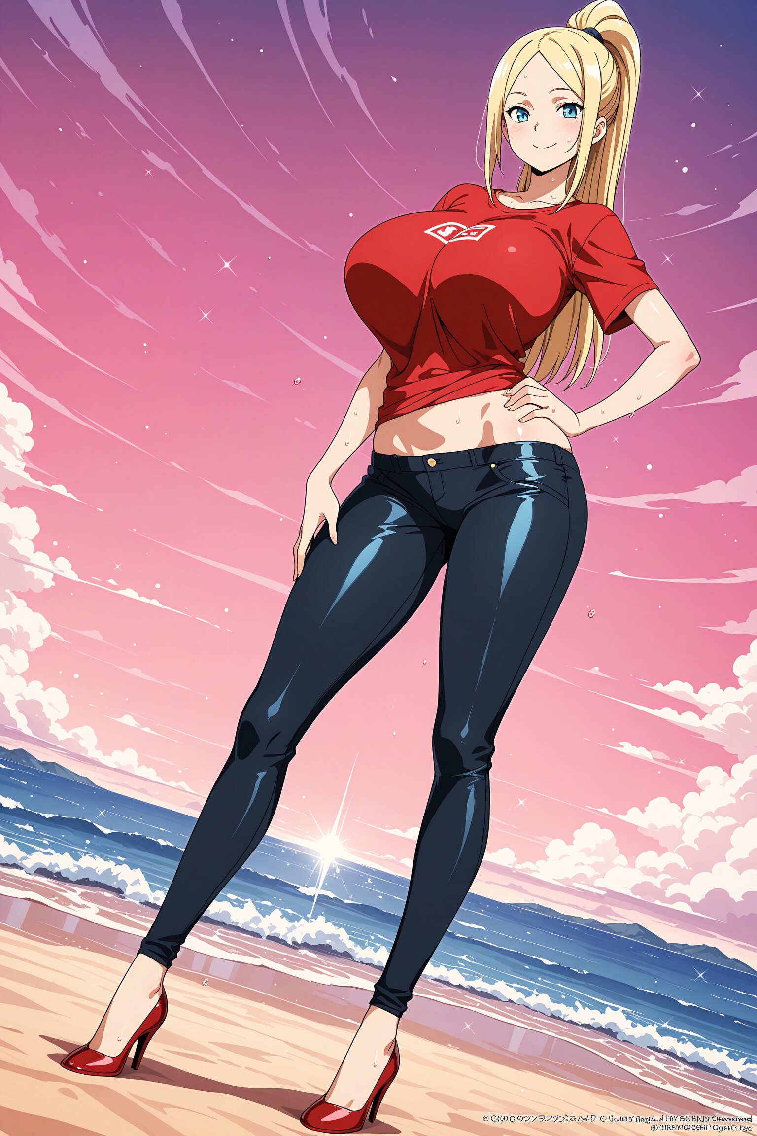 ローライズパンツ