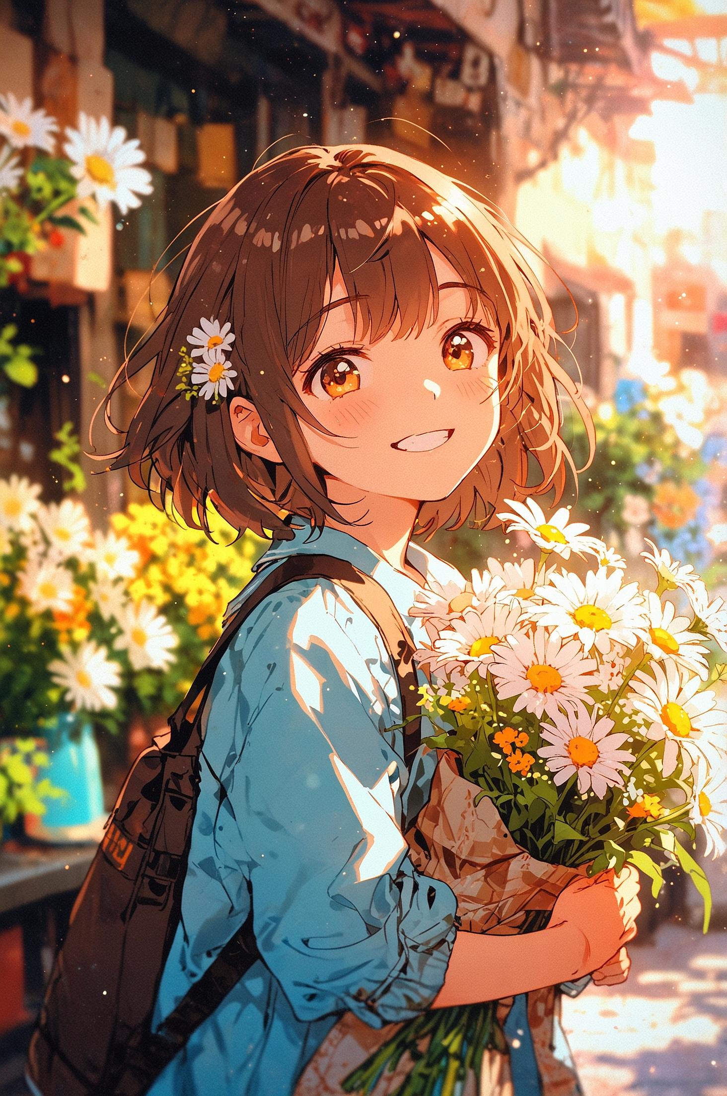 この笑顔が、春の答え