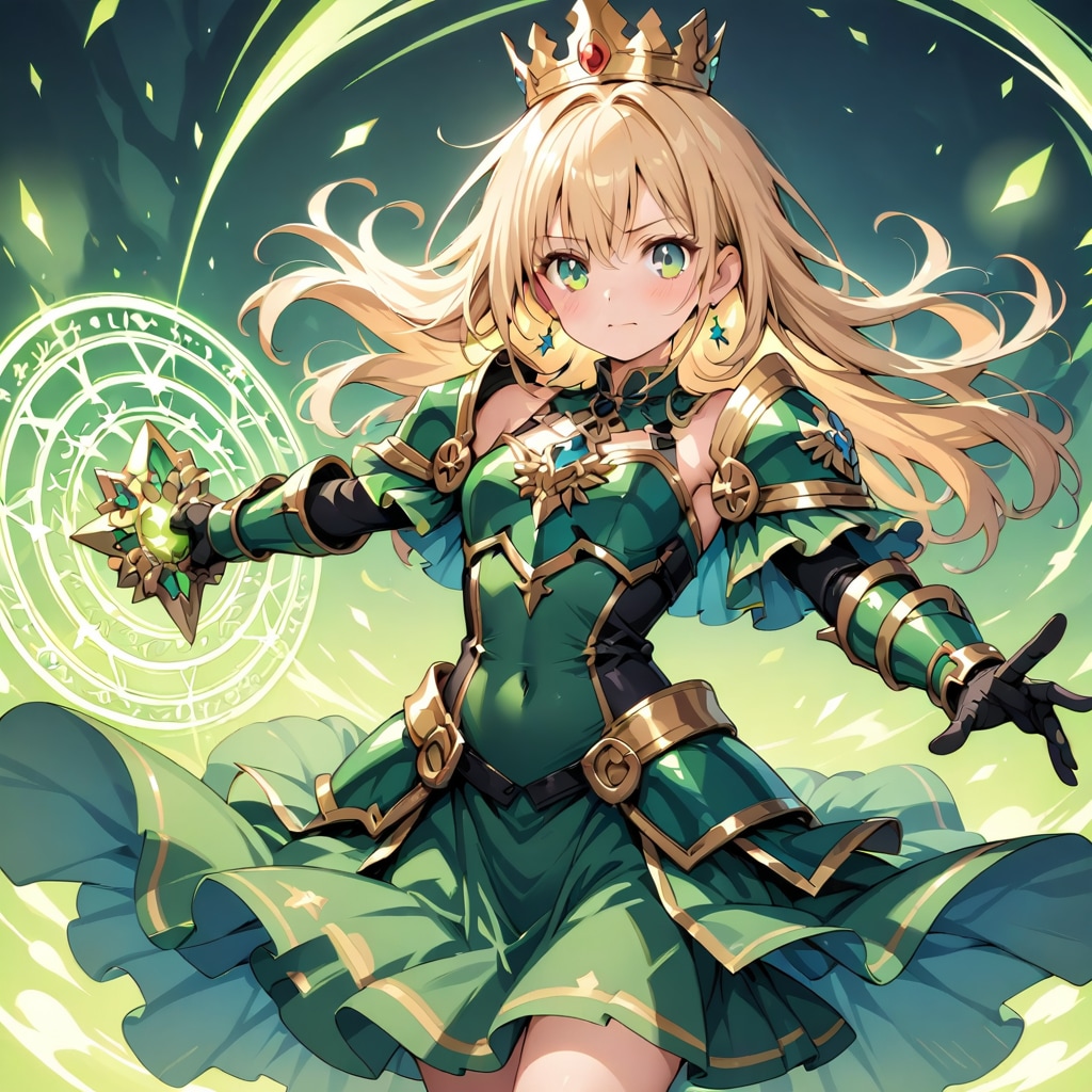 戦うお姫様。