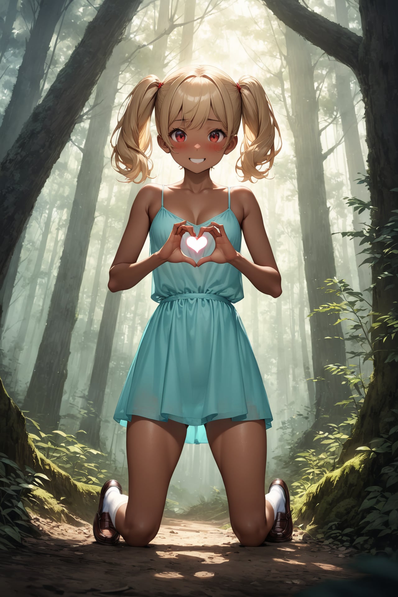 野生のキャミワンピ娘 X920
