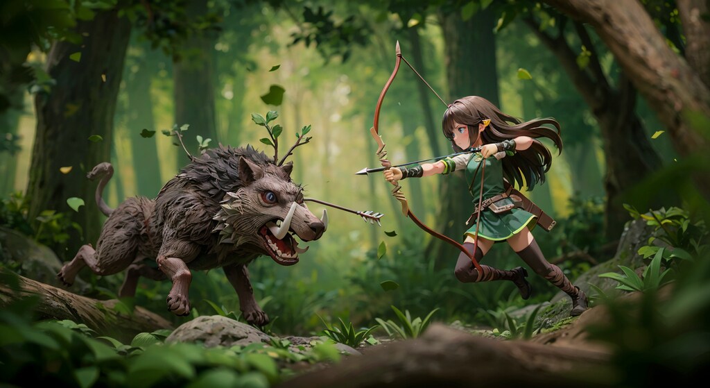 エルフvs侵略者