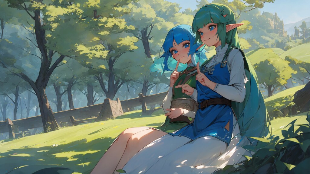 (2023/05/27AM)双星のエルフ、アネ&リルシス