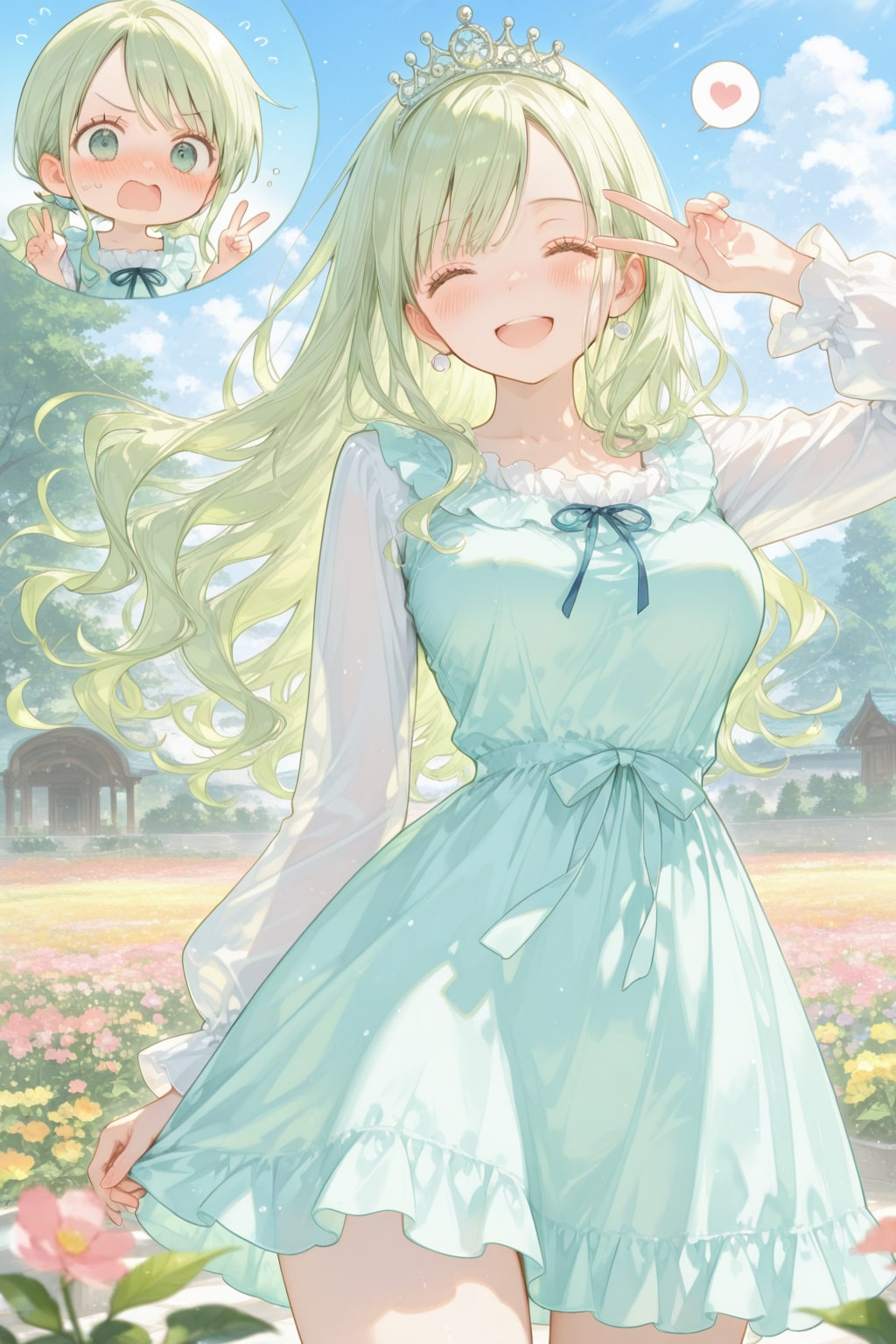 やっほ🌷👸８ | の人気AIイラスト・グラビア