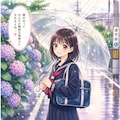 六月、透明な傘の下で 2枚目