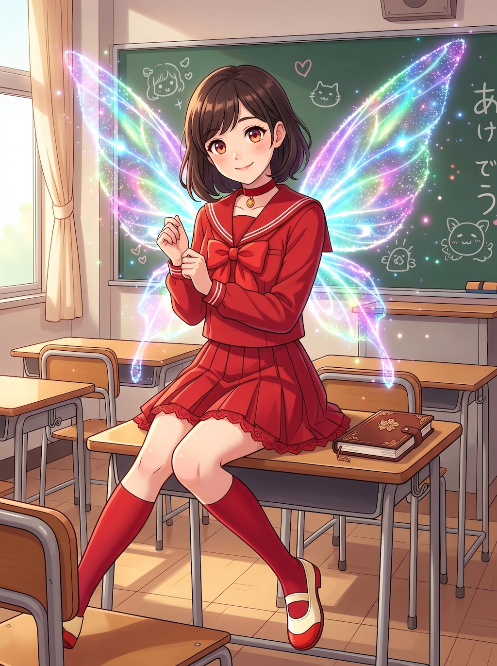 赤い制服の妖精