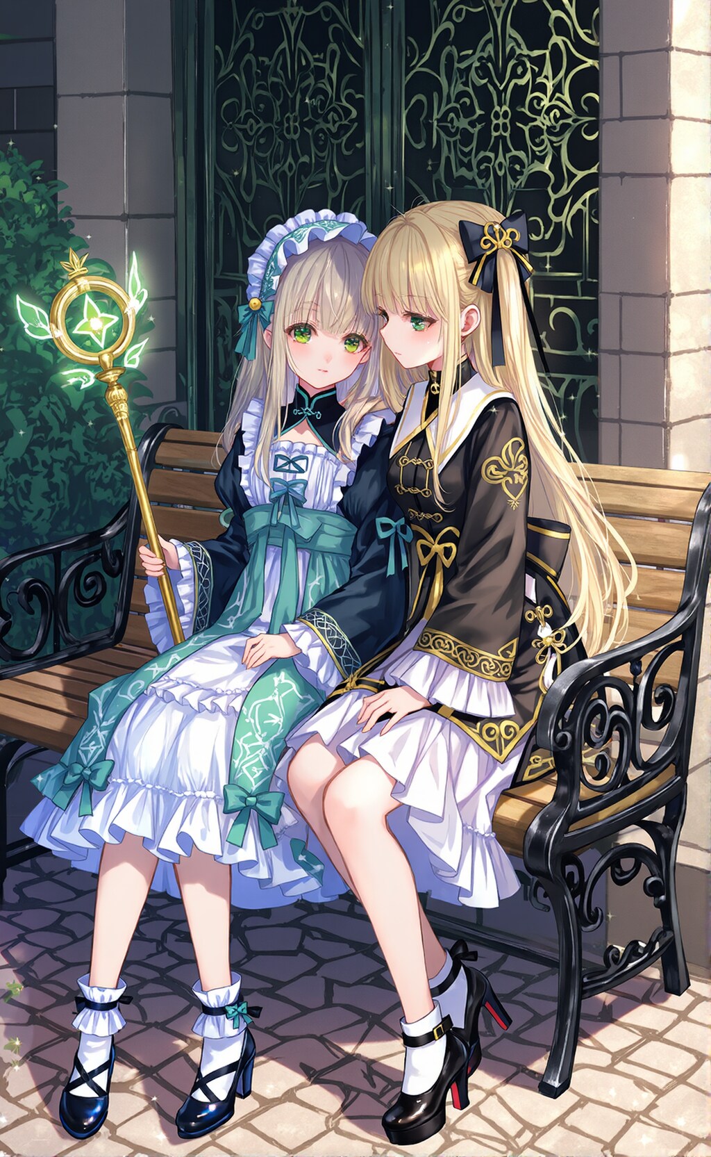 百合女子 魔法少女の休日