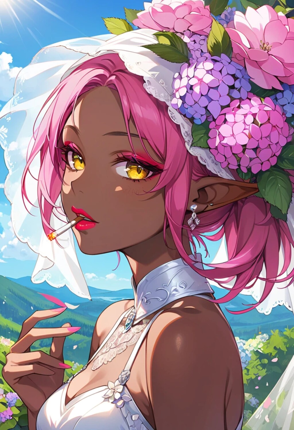 なんじゃ？儂を娶る？フフ♪覚悟はおありか？