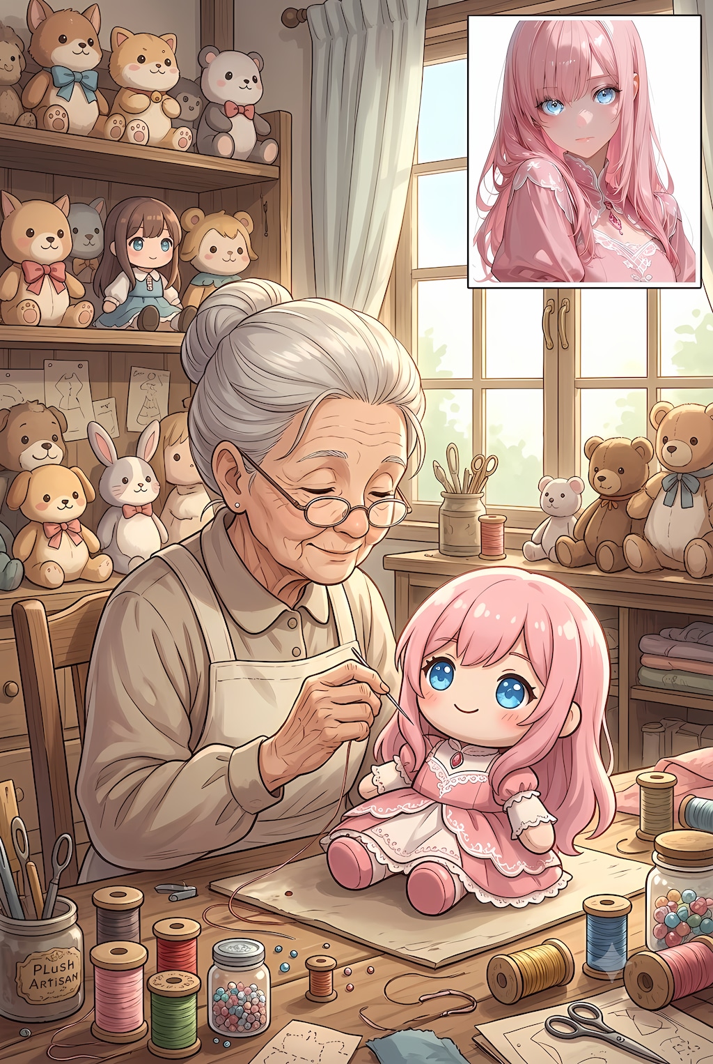 ベテラン職人のぷいぐるみ工房