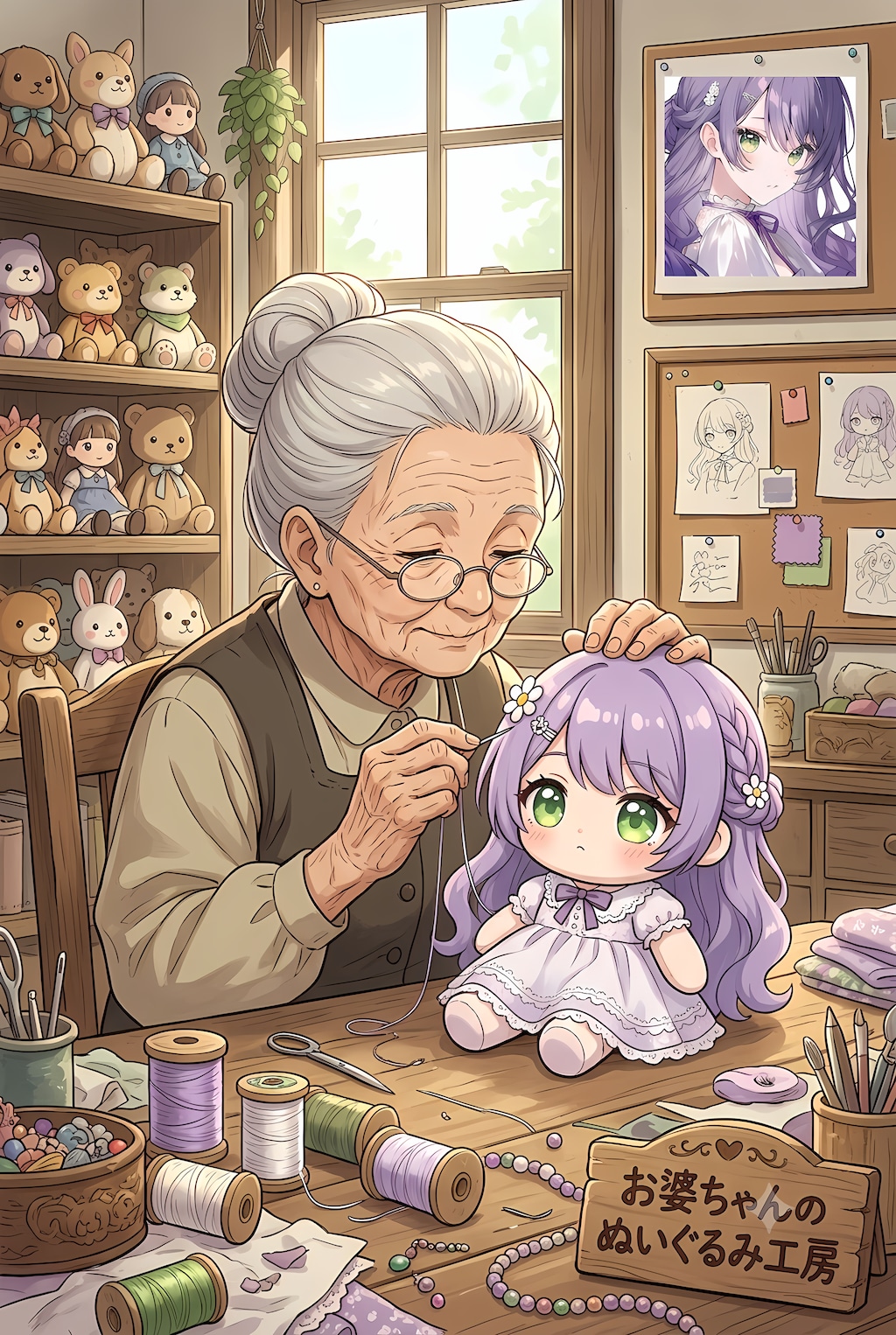 ベテラン職人のぷいぐるみ工房