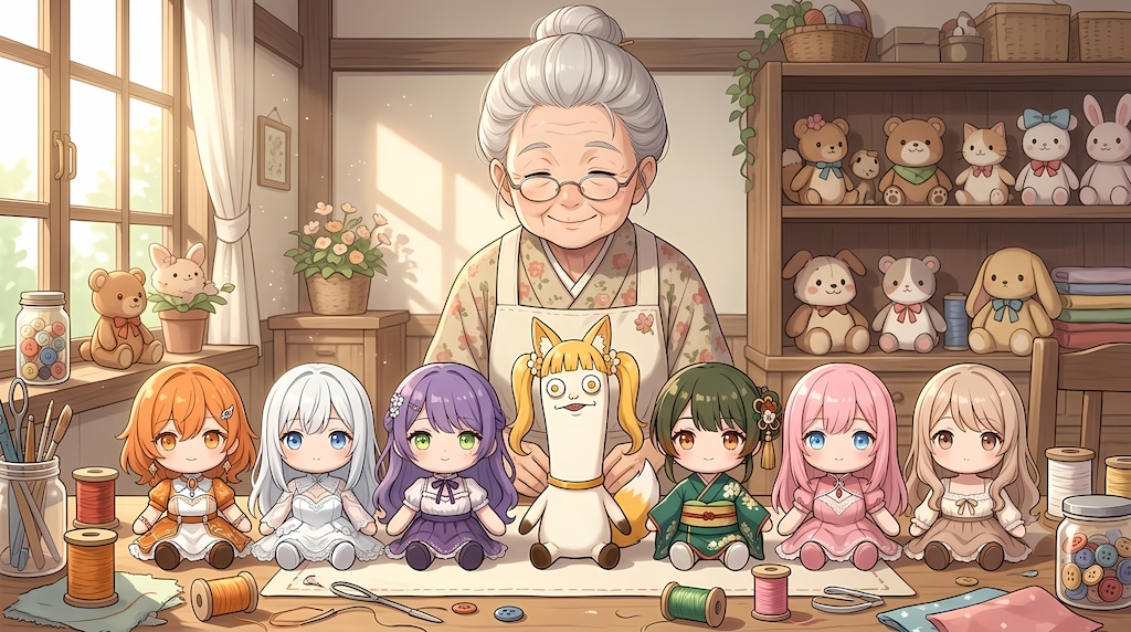 ベテラン職人のぷいぐるみ工房