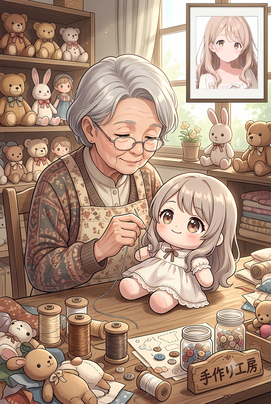 ベテラン職人のぷいぐるみ工房