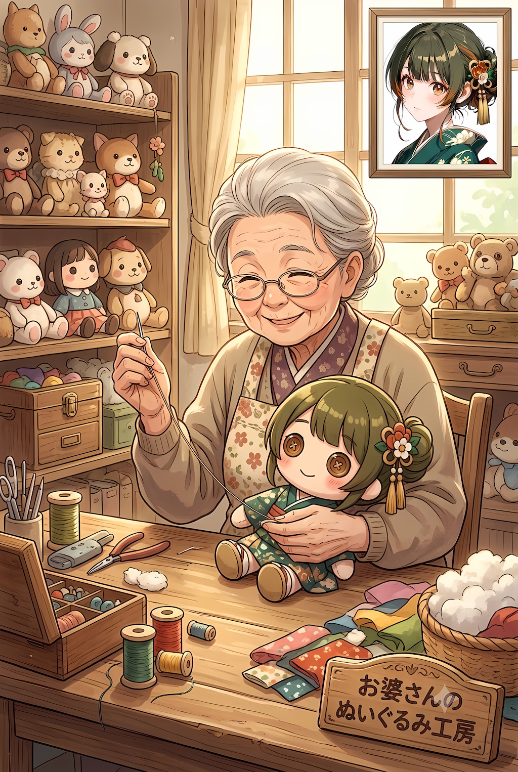 ベテラン職人のぷいぐるみ工房