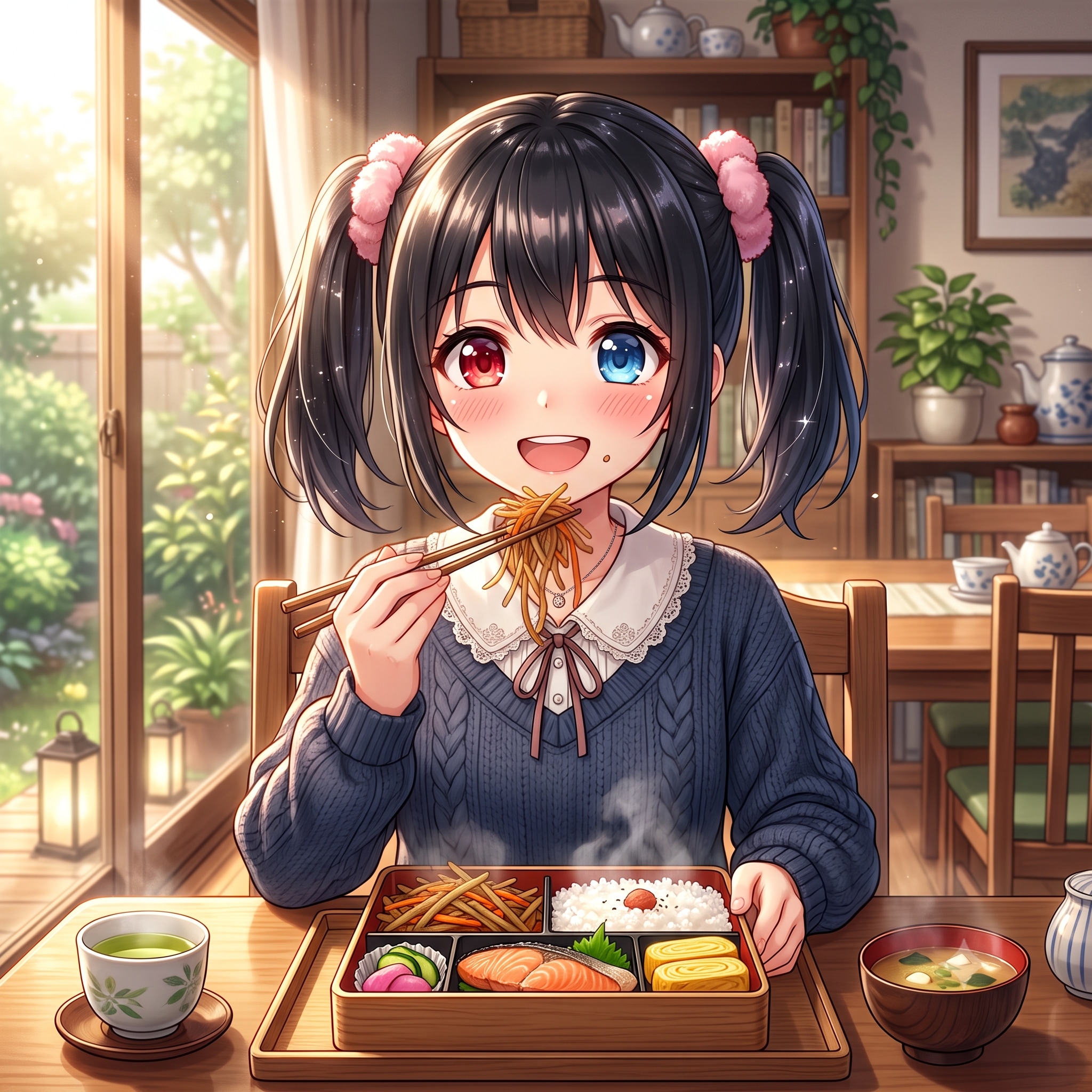 今日のお昼はきんぴらゴボウです