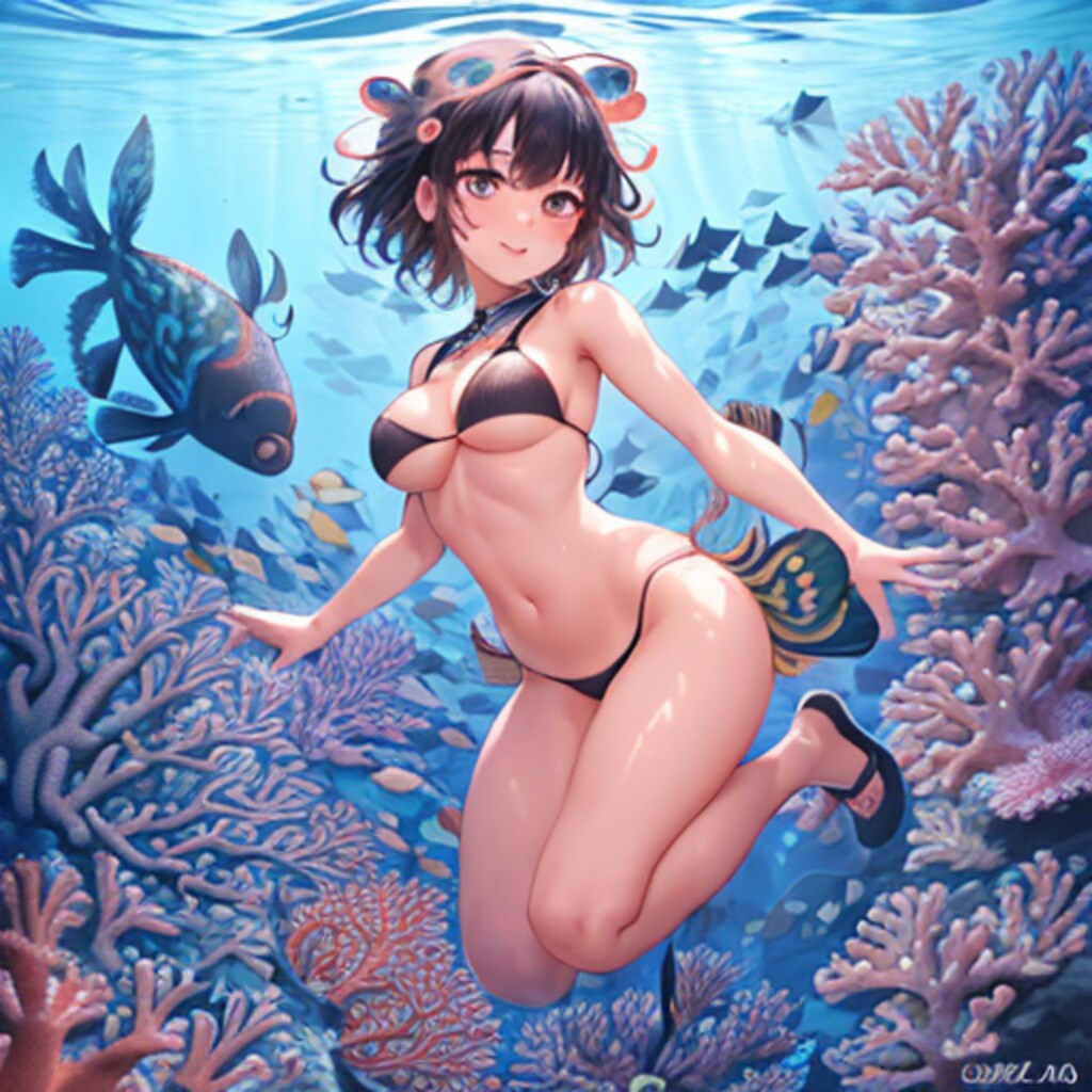 230620_海中の少女