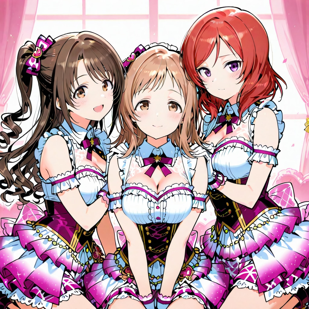 島村卯月&櫻木真乃&西木野真姫