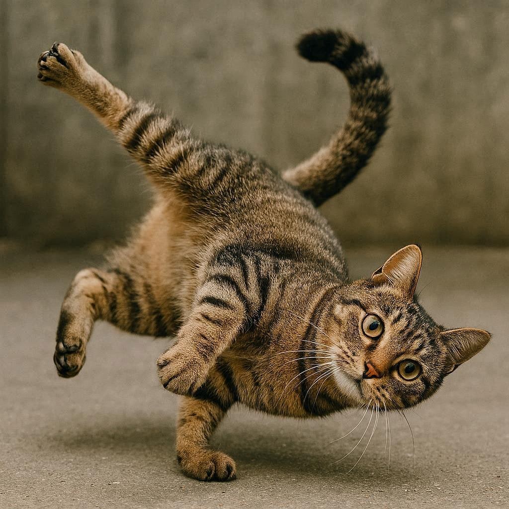 猫がやるすごろく