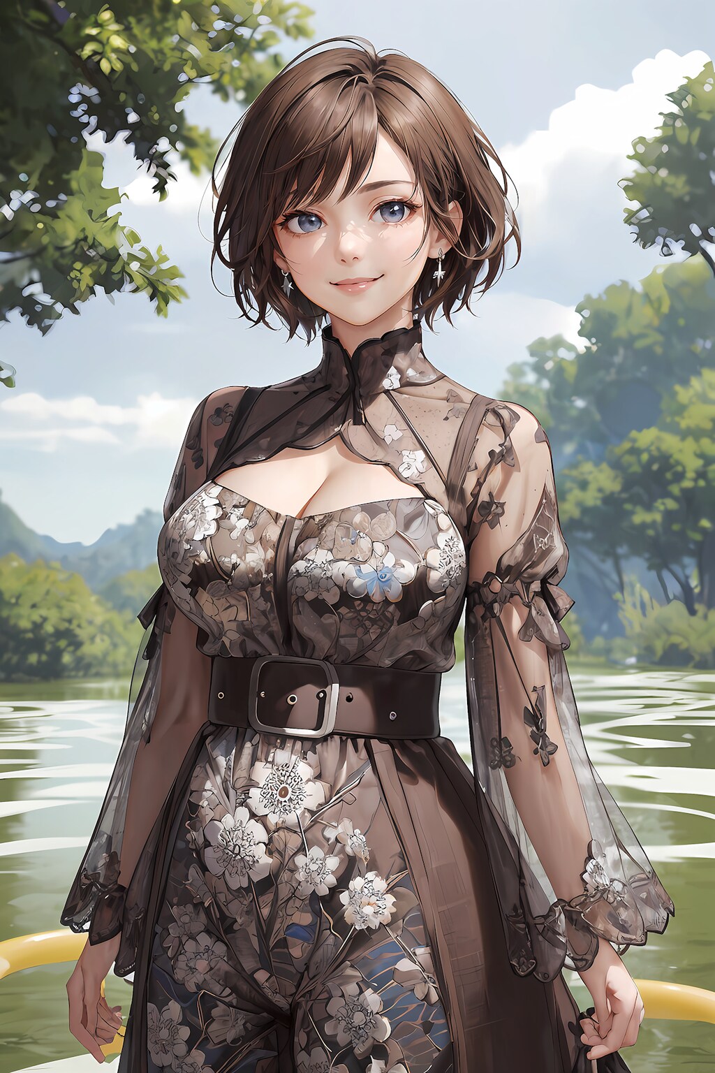 愛梨のファッションショー（シックな色合い編）