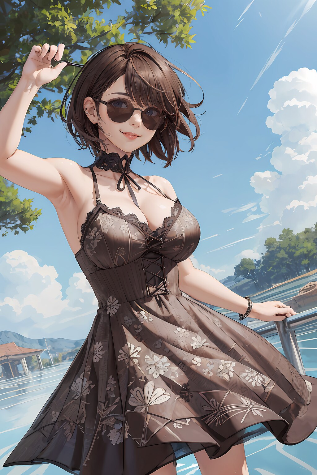 愛梨のファッションショー（シックな色合い編）