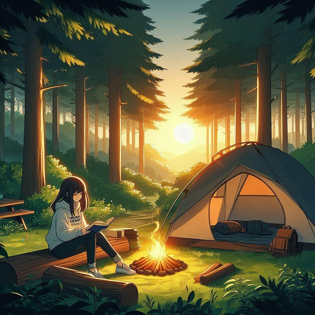 空気が気もちいい～ | の人気AIイラスト・グラビア