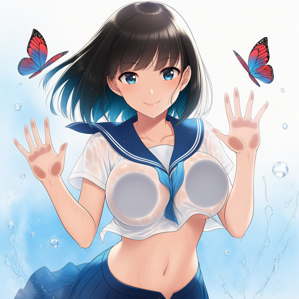 サキちゃん　身体を使って夏アルバイト