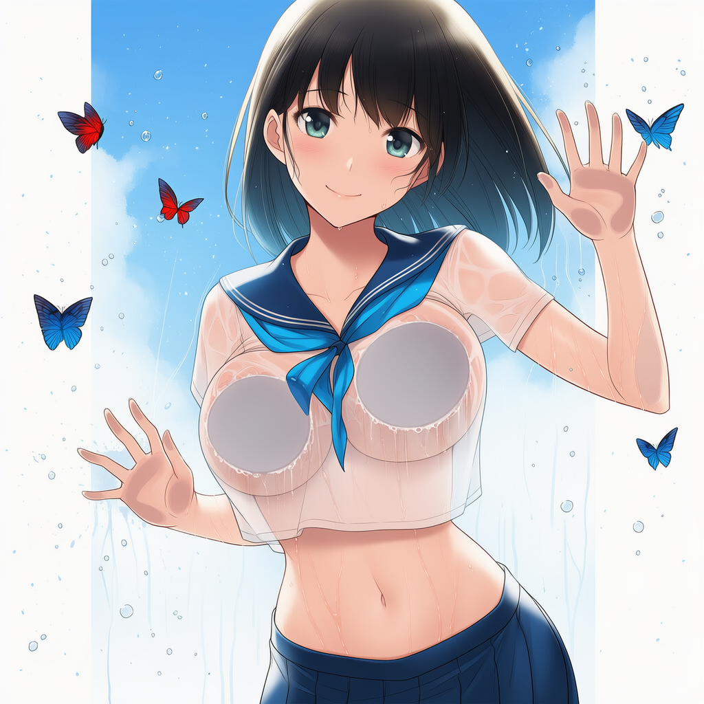 サキちゃん　身体を使って夏アルバイト