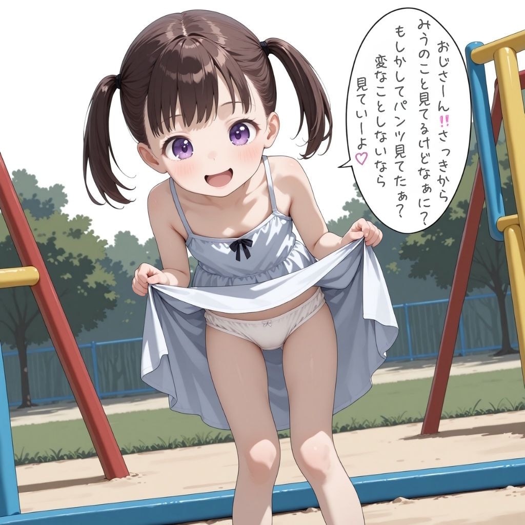 なんかパンツ見せてくれた【あまえんぼ天使 みう】
