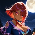幻想的な褐色美女 2枚目