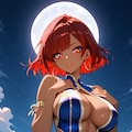 幻想的な褐色美女 6枚目