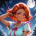 幻想的な褐色美女 7枚目