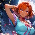 幻想的な褐色美女 8枚目