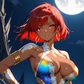 幻想的な褐色美女 12枚目