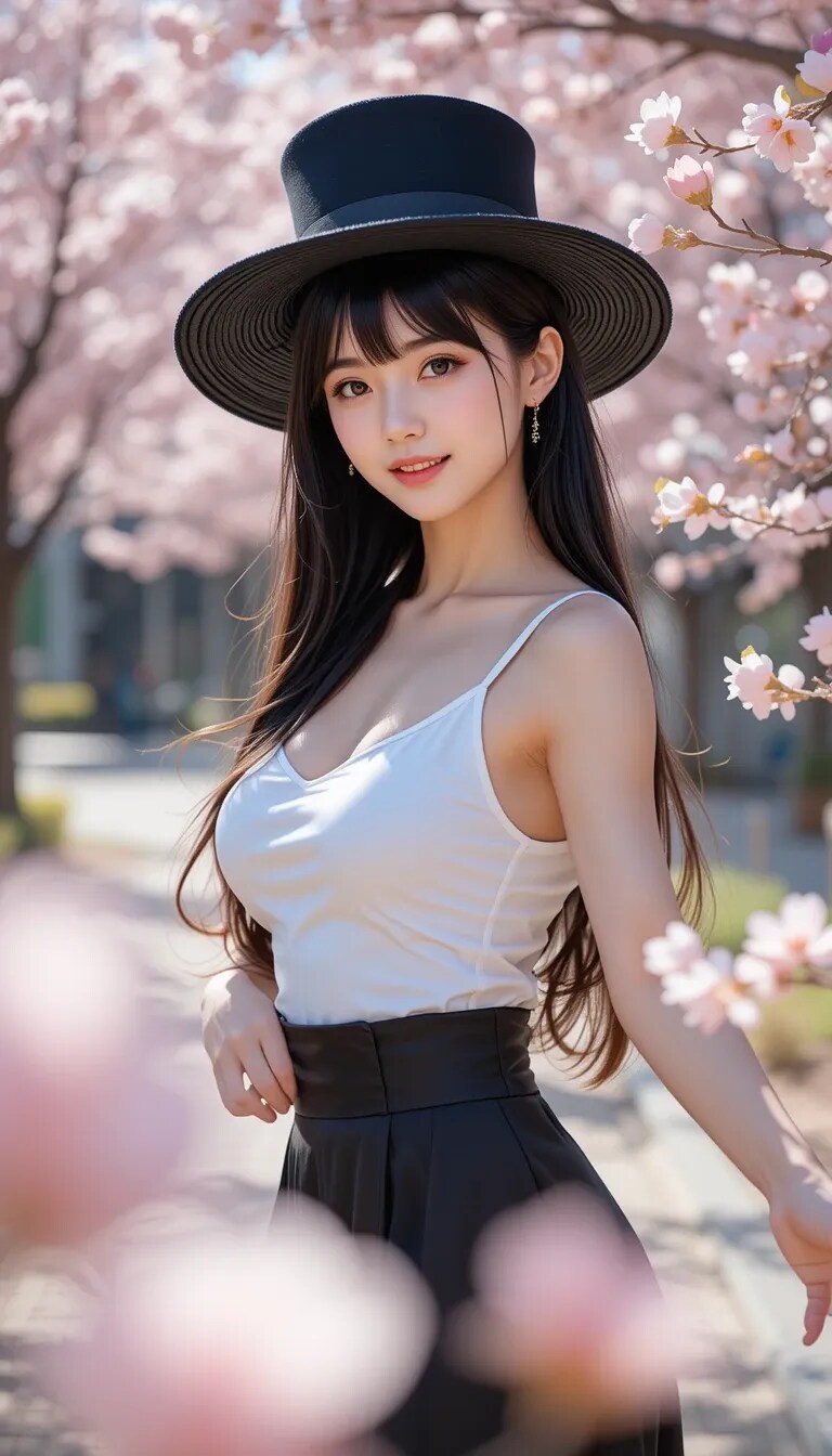かっこかわいいダンサー白鳥英美梨のうえの桜まつり公演　特別グラビア　第三集
