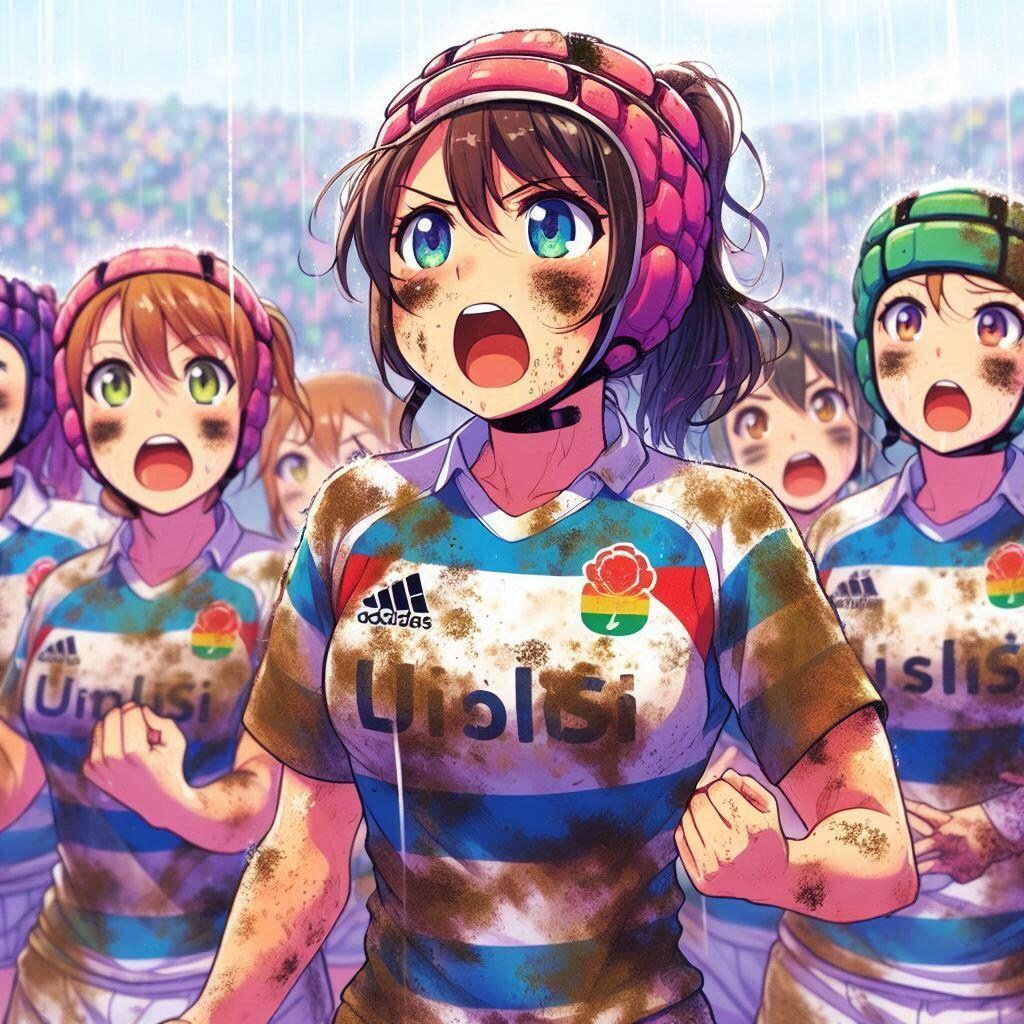 🏉泥まみれの女子ラグビー 139