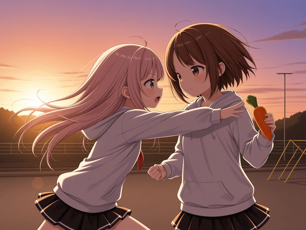 私のニンジン返して！